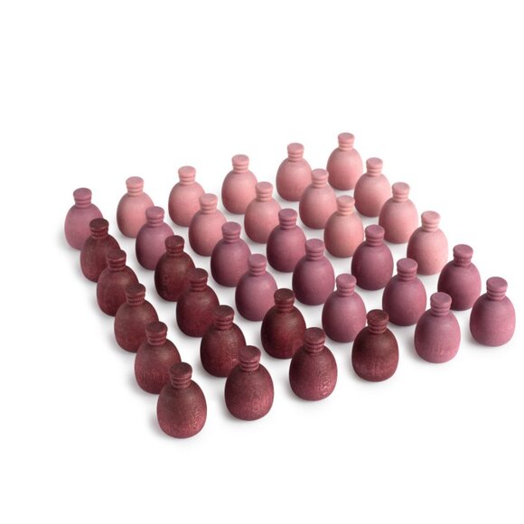 NWT Grapat Wooden Toys Pineapple Mandala Pieces - 36 Pieces - Picture 4 of 5